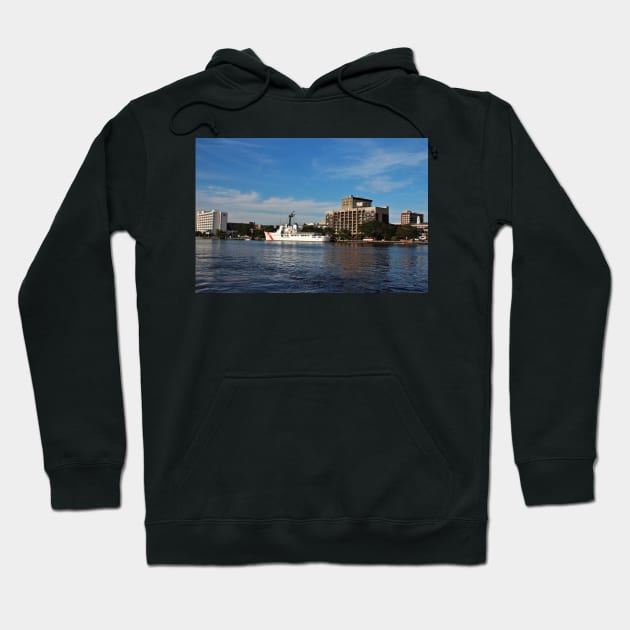 City Across The River Hoodie by Cynthia48